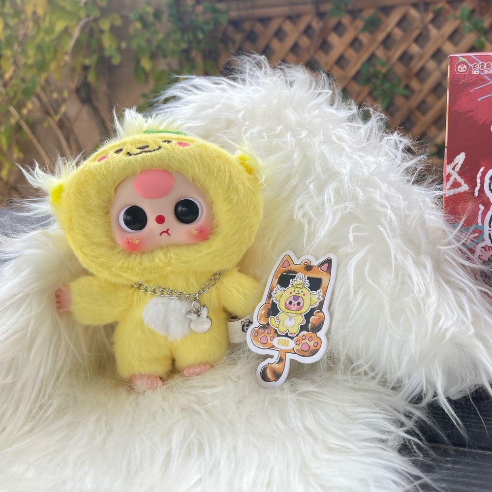 BABY THREE Cats & Dogs Confirmed “CHEESE” Boba Eyes